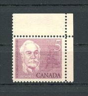 CANADA 1963 N° 333**  Neuf = MNH  Superbe  Gzowski - Unused Stamps