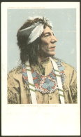 NATIVE AMERICAN INDIAN OJIBWA CHIEF OLD VINTAGE POSTCARD 1903 - Unclassified