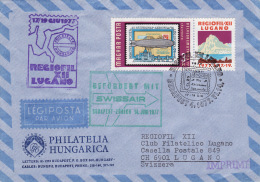 B - 1977 Ungheria - Busta Viaggiata Con Volo Swissair Budapest - Zurigo 14/6/1977 - Postmark Collection