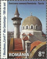 Romania 2013 / Joint Issue Romania -Turkey / 1 Stamp - Mosques & Synagogues