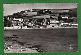 22 ST MICHEL En GREVE Cpsm Grd Format Année 1960  LE BOURG ET LA PLAGE A MAREE HAUTE  EDIT  JOS - Saint-Michel-en-Grève