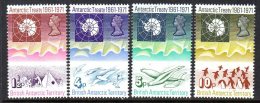 British Antarctic Territory BAT 1971 Antarctic Treaty Set Of 4, MNH - Ongebruikt