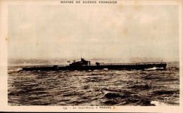 CPA SOUS-MARIN De Guerre , PASCAL - Submarines