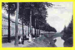 * Lier - Lierre (Antwerpen - Anvers - Antwerp) * (SBP, Nr 14) Avenue De La Station, Animée, Canal, TOP CPA, Rare, Old - Lier