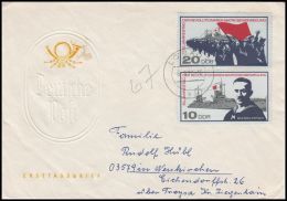 Germany GDR 1967, Cover Lobau To Neukirchen - Brieven En Documenten