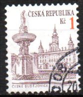 CZECH REPUBLIC 1993 Towns - 1k Ceske Budejovice FU - Usados