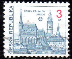 CZECH REPUBLIC 1993 Towns - 3k Cesky Krumlov FU - Oblitérés