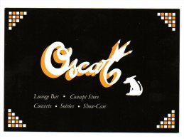Carte Publicitaire - Oscar Lounge-Bar  - La Rochelle - Other & Unclassified