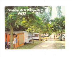 83 - Presqu´ile De GIENS - Camping Animation Enfants Tracteur Jouet Campeurs Tentes Caravane - Tracteurs