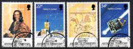 British Antarctic Territory BAT 1986 Halley´s Comet Set Of 4, Fine Used - Usados