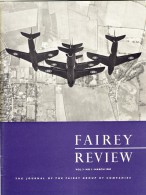 FAIREY REVIEW - Vol 3 - N° 1 - 03-1960 - Bateaux - Avions - Hélicoptère  (3403) - Fliegerei