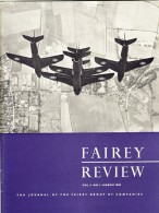 FAIREY REVIEW - Vol 3 - N° 1 - 03-1960 - Bateaux - Avions - Hélicoptère  (3403) - Aviazione