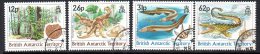 British Antarctic Territory BAT 1991 Dinosaurs Set Of 4, Fine Used - Used Stamps