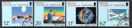 British Antarctic Territory BAT 1991 Hole In Ozone Layer Set Of 4, Fine Used - Usados