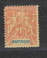 Yvert 40 * Neuf Avec Charnière - Unused Stamps