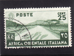 P - 1938 Africa Orientale Italiana - Soggetti Vari - Africa Orientale Italiana