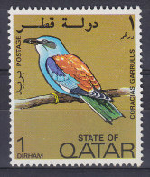 Qatar 1972 Mi. 528     1 D Bird Vogel Oiseau Blauracke MNH** - Qatar