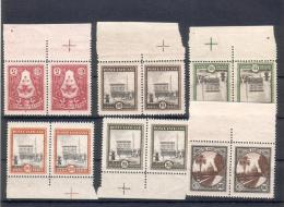 Vaticano - 1933 - Medaglioni E Giardini - In Coppie Sass. 19/34 + Espressi E3/E4 ** MNH - Neufs