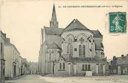 Maine Et Loire- Ref A603- Le Louroux Beconnais - L Eglise  - Carte Bon Etat  - - Le Louroux Beconnais