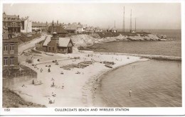 TYNE And WEAR - CULLERCOATS BEACH AND WIRELESS STATION RP T251 - Autres & Non Classés