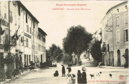 ARDECHE 07.LAMASTRE QUARTIER DE LA MARTINIERE  HAUT VIVARAIS ILLUSTRE - Lamastre