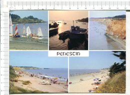 PENESTIN -  5 Vues  : Clug Nautique Poudrantais, Port Tréhiguier, Plage Mine D Or, Plage Lomer, Pointe De Loscolo - Pénestin