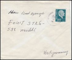 Turkey 1977, Cover Istambul To Werdohl - Briefe U. Dokumente