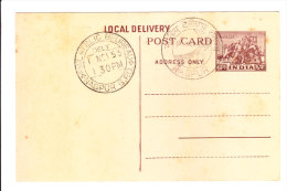 Special Cancellation Issued From India On Telegraph Centenary On 01.11.1953 - Briefe