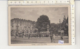 PO1902C# TORINO - PIAZZA CARLO FELICE - TRAM - TRAMWAY  No VG - Places