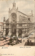 Bruxelles Eglise Sainte Catherine Nels Serie1 N°72 Couleur Peu Courant - Markets