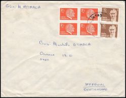 Turkey 1981, Cover Besiktas To Werdohl - Covers & Documents