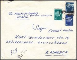 Turkey 1981, Cover Duzce To Werdohl - Brieven En Documenten