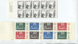 Sweden 1974(2) Booklets Sc 1092A, 1044a MNH Mr. Simmons By Axel Fridell, UPU - 1951-80