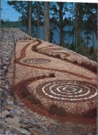 ((154) Australia - Aboriginal Men - Aborigène Art - (Serpent) - Aborigeni