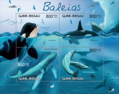 Guinea Bissau. 2012 Whales. (602a) - Walvissen