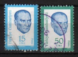 TURCHIA - 1983 YT 2406+2407 USED - Used Stamps