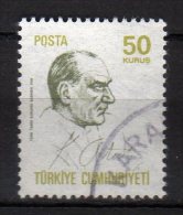 TURCHIA - 1970 YT 1937 USED - Used Stamps