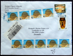 Egypt 2013 Letter To Denmark ( Lot 2124 ) - Covers & Documents