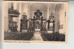 5238 HACHENBURG, Katholische Pfarrkirche, Innenansicht - Hachenburg