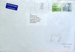 Sweden  2013 Letter To Denmark ( Lot 2375 ) - Briefe U. Dokumente