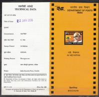 INDIA, 2006,  A V Meiyappan (AVM), Film Maker And Director), Folder - Storia Postale