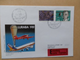 A3206   LETTRE  SUISSE - Primi Voli