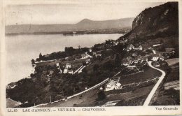 CPA - VEYRIER (74) - CHAVOIRE - Le Village Et Le Lac - Veyrier