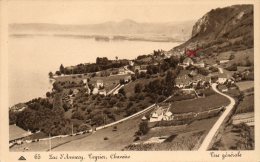 CPA - VEYRIER (74)- CHAVOIRE - Le Village Et Le Lac - Veyrier