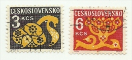 1972 - Cecoslovacchia S 111 + 113 Segnatasse C2654    ----- - Segnatasse