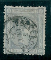 Spain 1875 Edifil 168 SG 234 Used - Usados