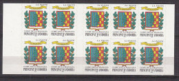 E560 - ANDORRE FR Yv N°512 CARNET ** - Postzegelboekjes