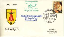 Envelop / Kuvert Deutsche Bundespost Berlin - 1970 - Storia Postale