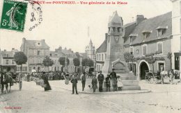 CRECY-en-PONTHIEU  - Vue Générale De La Place  - 1908 - - Crecy En Ponthieu