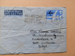 A3253  AEROGRAMME OBL. - Entiers Postaux